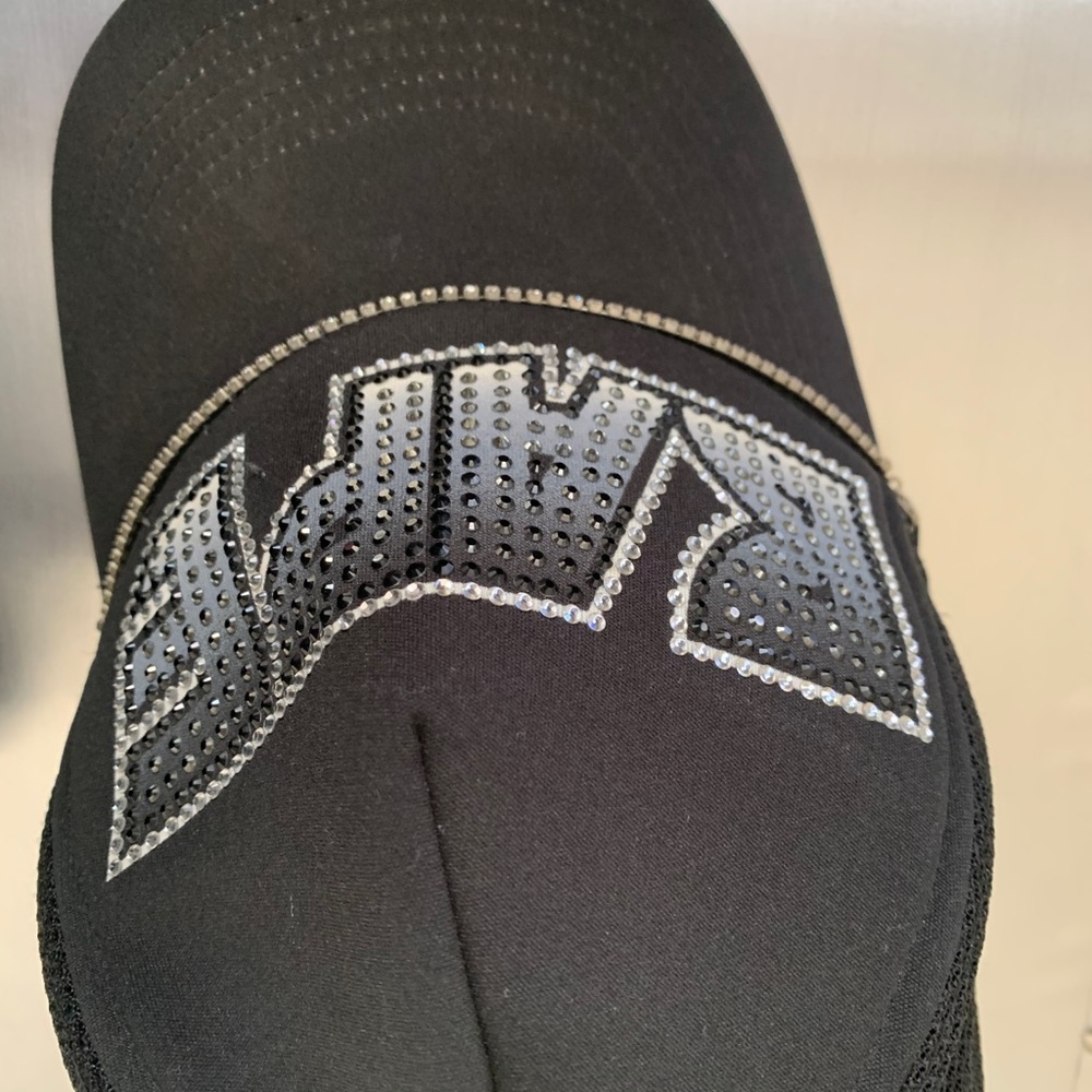 Bape swarovski trucker hat